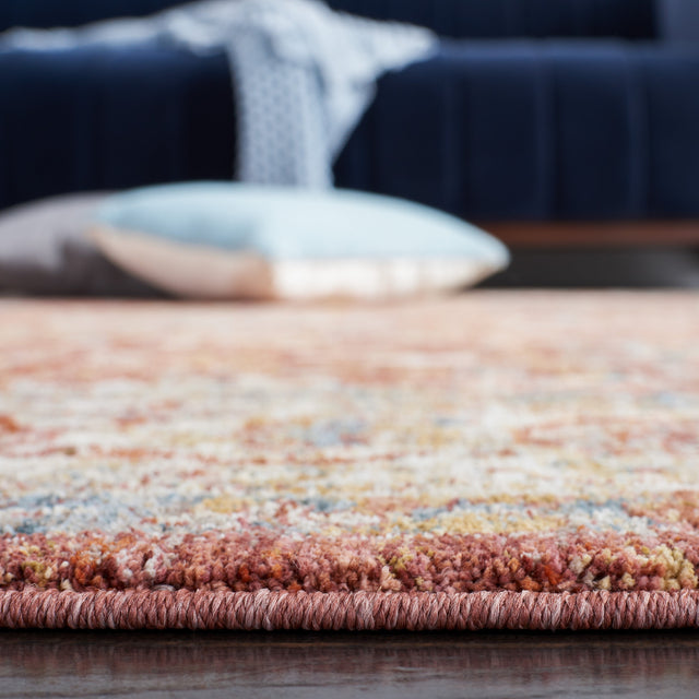Safavieh Valencia Val566P Rust/Teal Rugs.