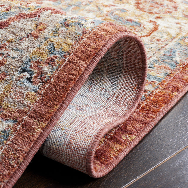 Safavieh Valencia Val566P Rust/Teal Rugs.