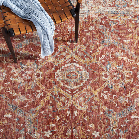 Safavieh Valencia Val566P Rust/Teal Rugs.