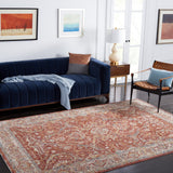 Safavieh Valencia Val566P Rust/Teal Rugs.