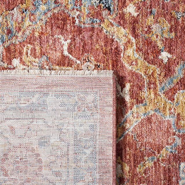 Safavieh Valencia Val566P Rust/Teal Rugs.