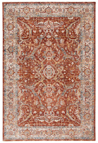 Safavieh Valencia Val566P Rust/Teal Area Rug