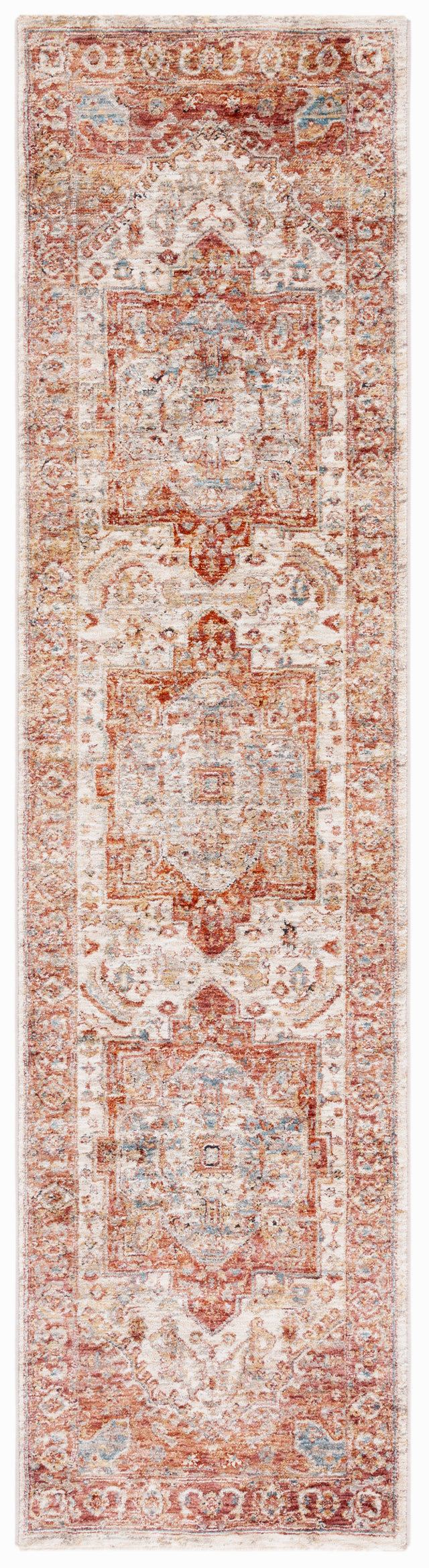 Safavieh Valencia Val568B Ivory/Rust Rugs.