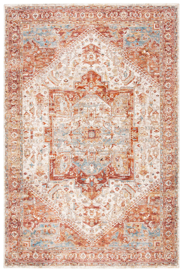 Safavieh Valencia Val568B Ivory/Rust Rugs.