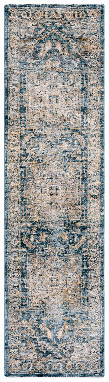 Safavieh Valencia Val568M Dark Blue/Yellow Rugs.