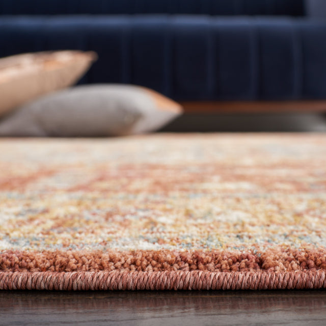 Safavieh Valencia Val568P Rust/Aqua Rugs.