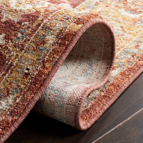 Safavieh Valencia Val568P Rust/Aqua Rugs.