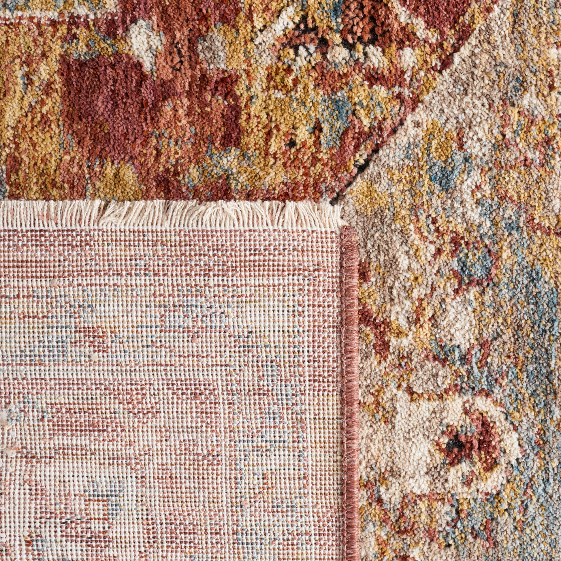 Safavieh Valencia Val568P Rust/Aqua Area Rug