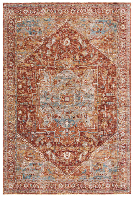 Safavieh Valencia Val568P Rust/Aqua Rugs.