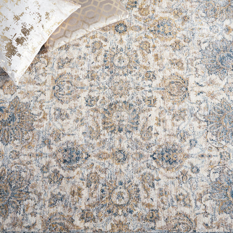 Safavieh Valencia Val570A Ivory/Blue Rugs.