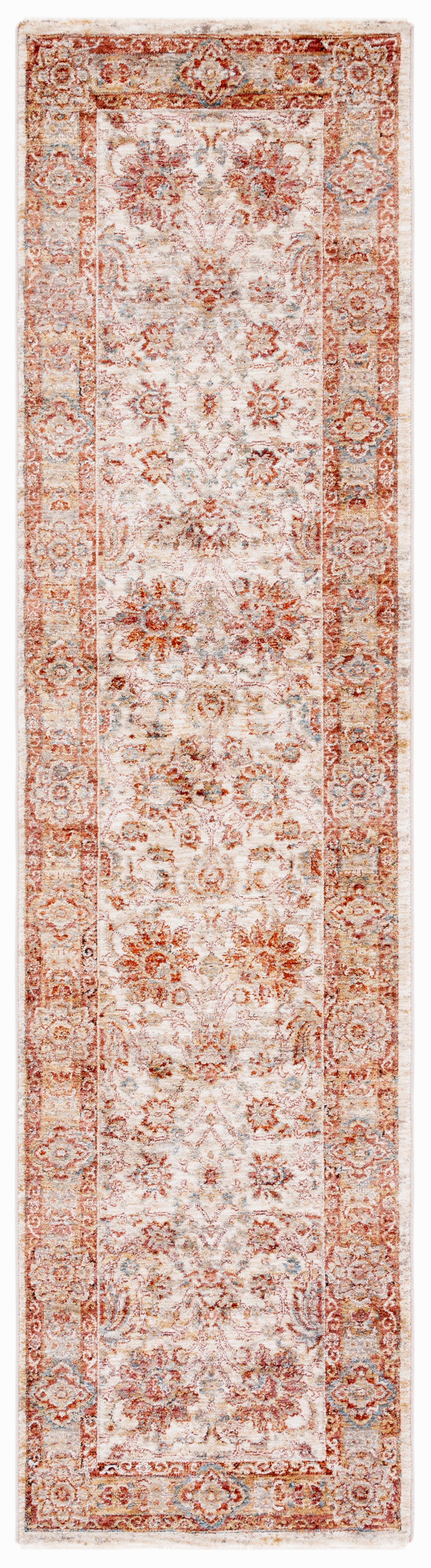 Safavieh Valencia Val570B Ivory/Rust Area Rug