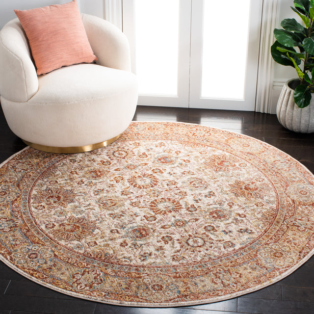 Safavieh Valencia Val570B Ivory/Rust Rugs.