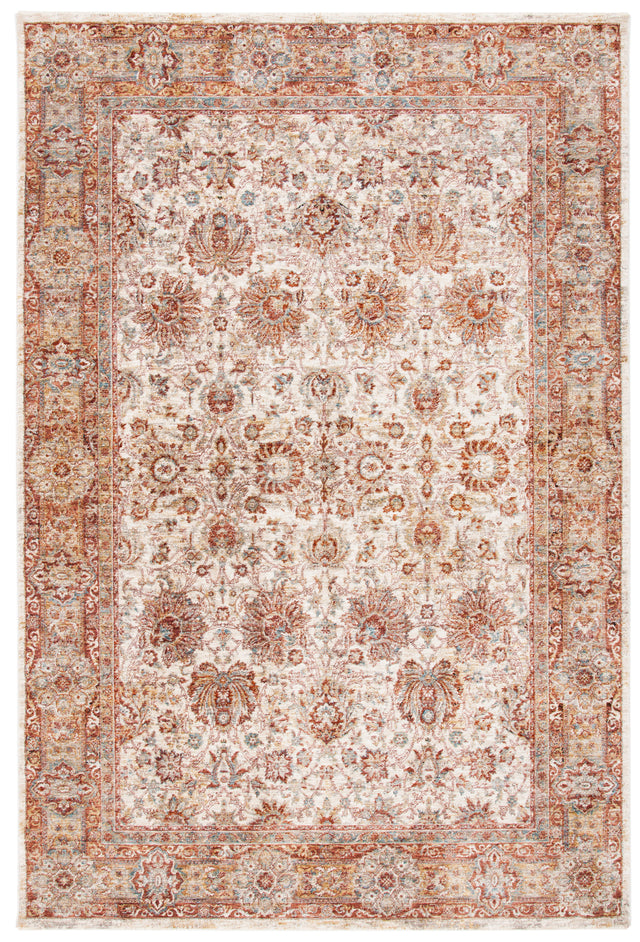 Safavieh Valencia Val570B Ivory/Rust Rugs.