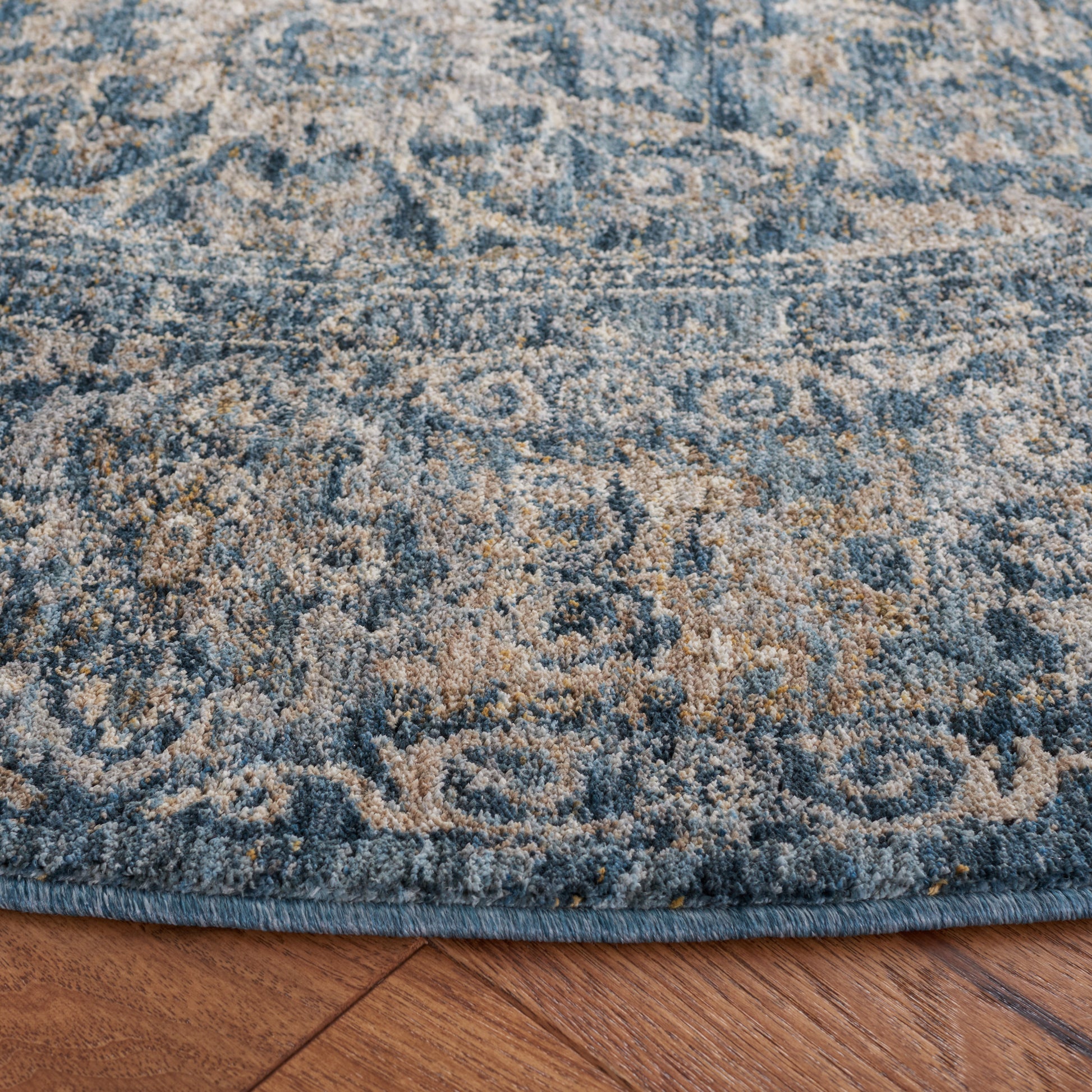 Safavieh Valencia Val570M Blue Area Rug