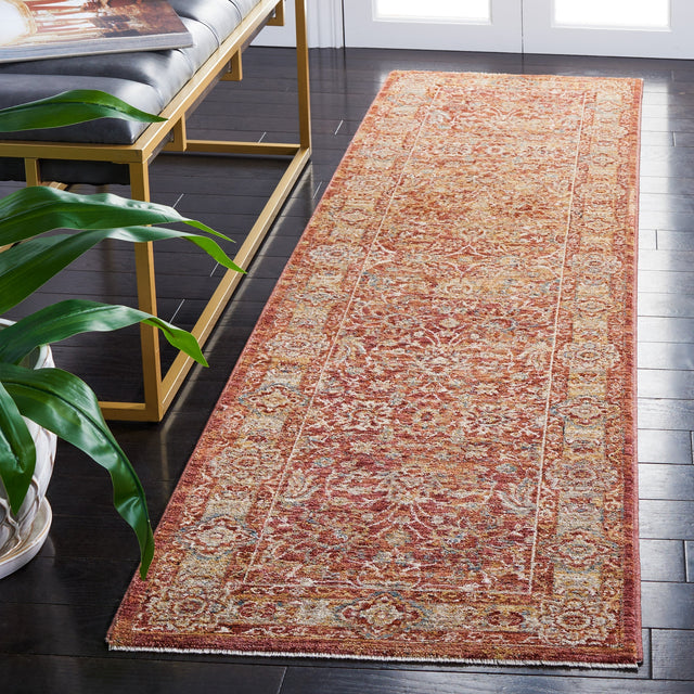 Safavieh Valencia Val570P Rust/Teal Rugs.
