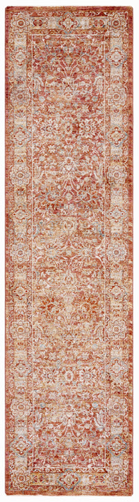 Safavieh Valencia Val570P Rust/Teal Area Rug