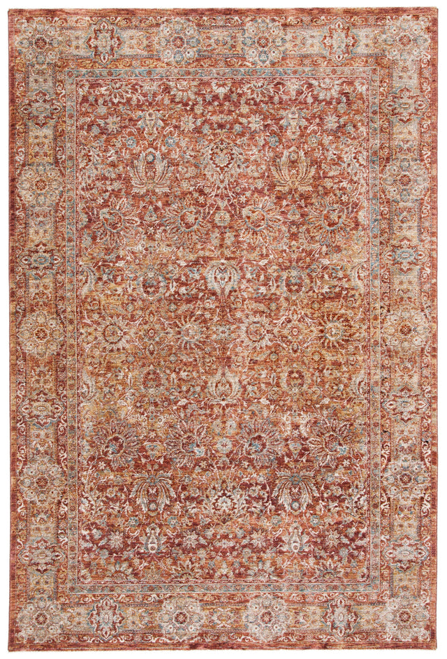 Safavieh Valencia Val570P Rust/Teal Rugs.