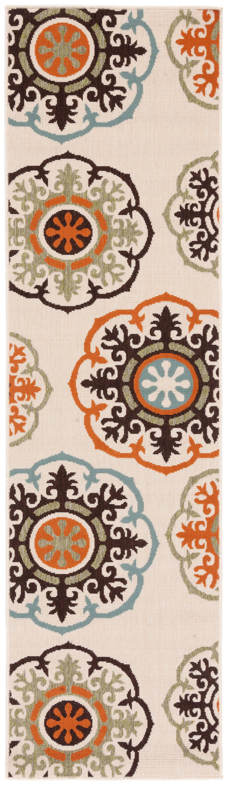 Safavieh Veranda Ver002 Cream/Terracotta Area Rug
