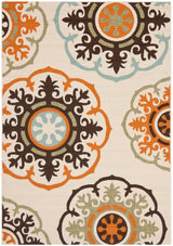 Safavieh Veranda Ver002 Cream/Terracotta Area Rug