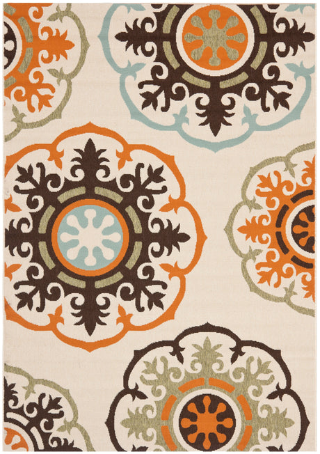 Safavieh Veranda Ver002 Cream/Terracotta Area Rug
