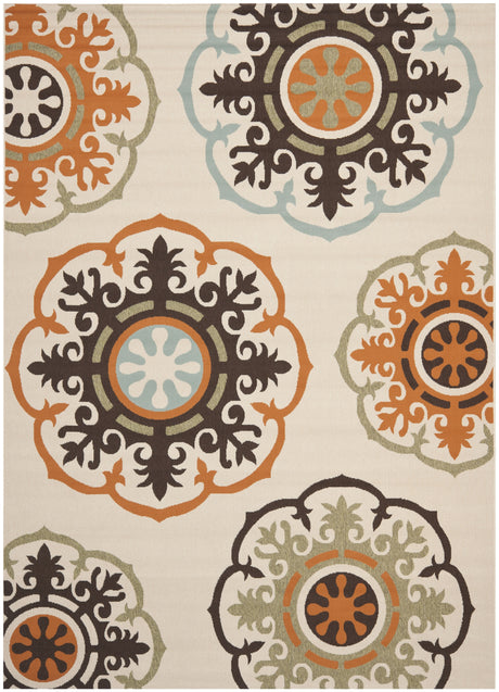 Safavieh Veranda Ver002 Cream/Terracotta Area Rug