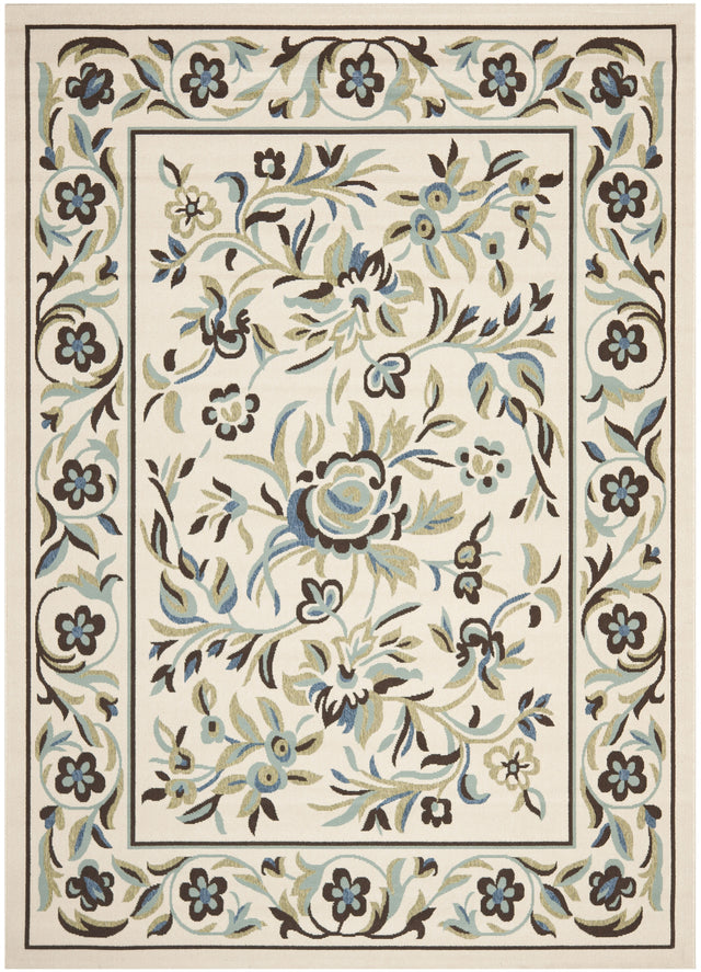 Safavieh Veranda Ver011 Cream/Green Rugs.