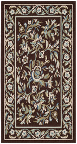 Safavieh Veranda Ver011 Chocolate/Aqua Rugs.
