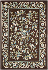 Safavieh Veranda Ver011 Chocolate/Aqua Rugs.