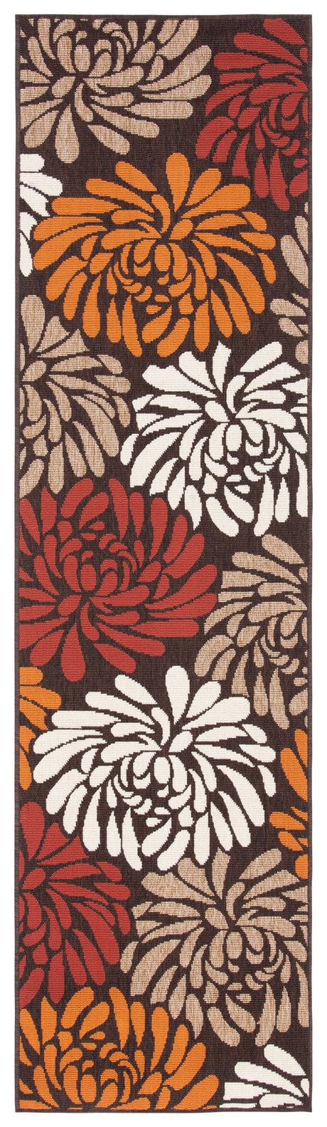 Safavieh Veranda Ver049 Chocolate/Terracotta Rug.