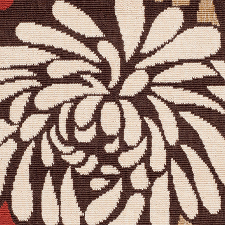 Safavieh Veranda Ver049 Chocolate/Terracotta Rug.
