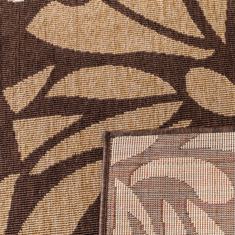 Safavieh Veranda Ver049 Chocolate/Terracotta Rug.