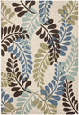 Safavieh Veranda Ver056 Cream/Aqua Rug.