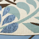 Safavieh Veranda Ver056 Cream/Aqua Rug.