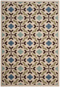 Safavieh Veranda Ver080 Cream/Aqua Rug.