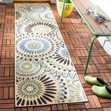 Safavieh Veranda Ver091 Cream/Blue Rug.