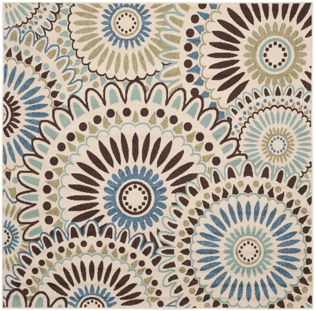 Safavieh Veranda Ver091 Cream/Blue Rug.