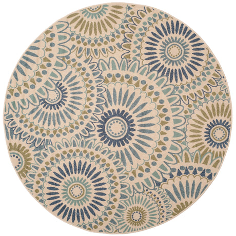 Safavieh Veranda Ver091 Cream/Green Rug.