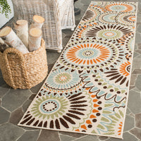 Safavieh Veranda Ver091 Cream/Chocolate Area Rug