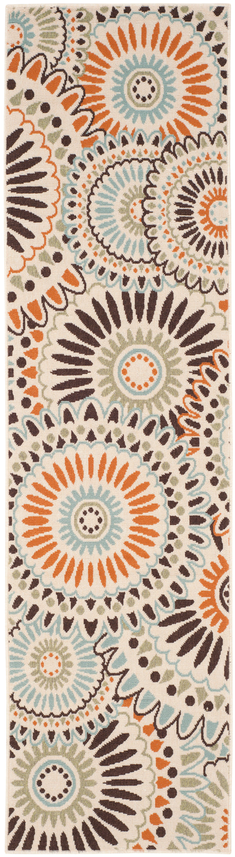 Safavieh Veranda Ver091 Cream/Chocolate Rug.