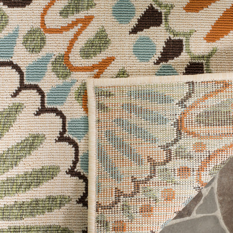 Safavieh Veranda Ver091 Cream/Chocolate Rug.
