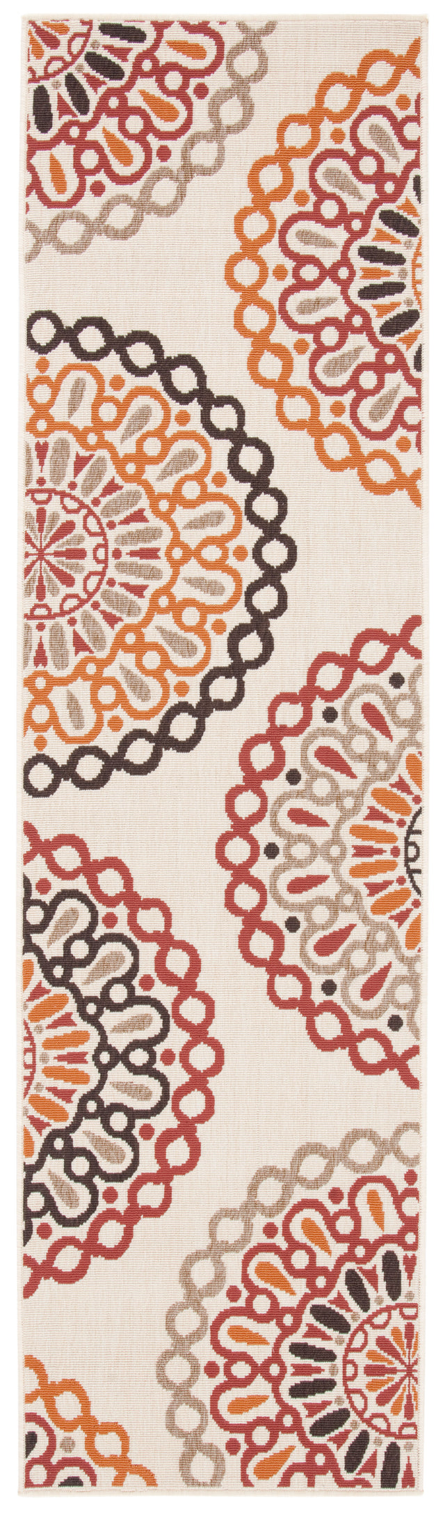 Safavieh Veranda Ver092 Creme/Red Rug.