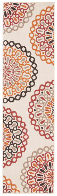 Safavieh Veranda Ver092 Creme/Red Area Rug