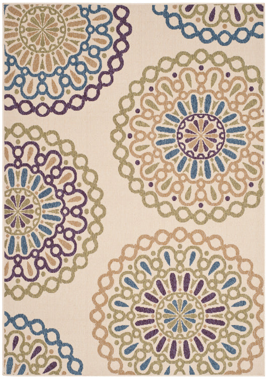 Safavieh Veranda Ver092 Cream/Green Area Rug