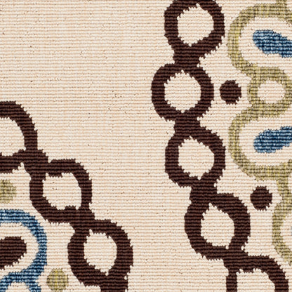 Safavieh Veranda Ver092 Cream/Blue Area Rug