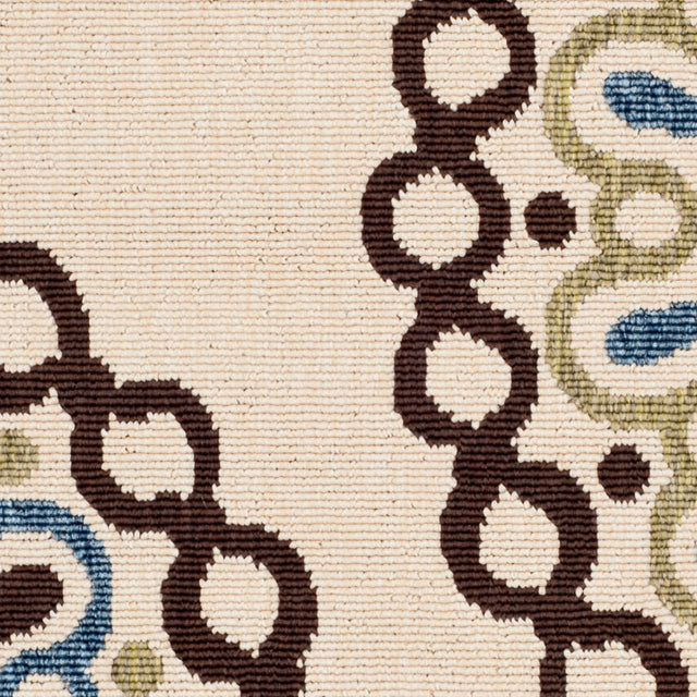 Safavieh Veranda Ver092 Cream/Blue Rug.