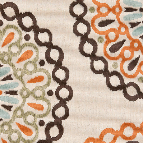 Safavieh Veranda Ver092 Cream/Terracotta Rug.