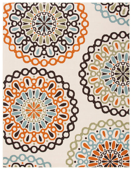 Safavieh Veranda Ver092 Cream/Terracotta Rug.