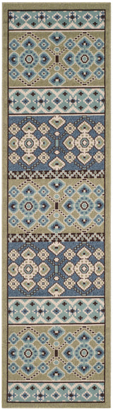 Safavieh Veranda Ver093 Green/Blue Rug.