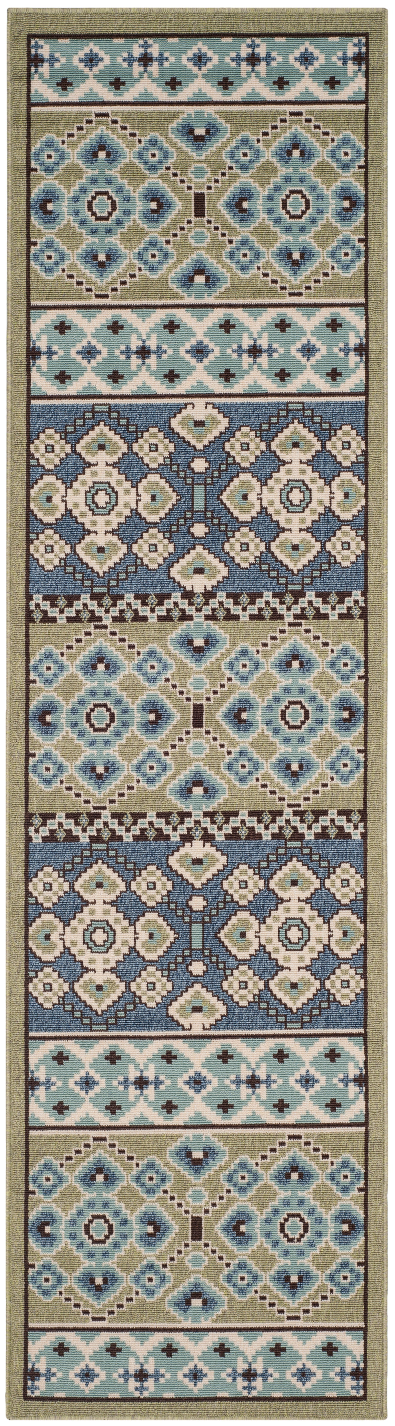 Safavieh Veranda Ver093 Green/Blue Area Rug