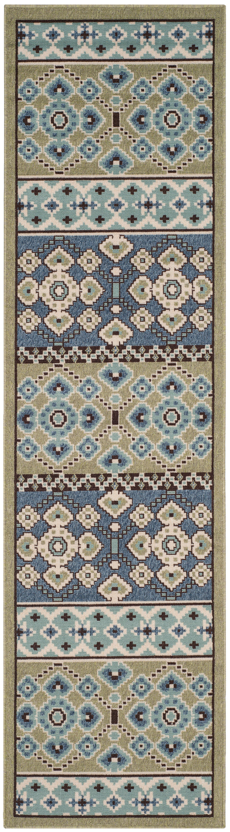 Safavieh Veranda Ver093 Green/Blue Rug.